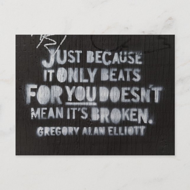 Toronto Graffiti Postkarte (Vorderseite)