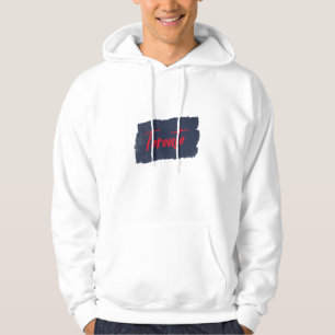 Toronto Handgeschriebene rote Typografie Hoodie