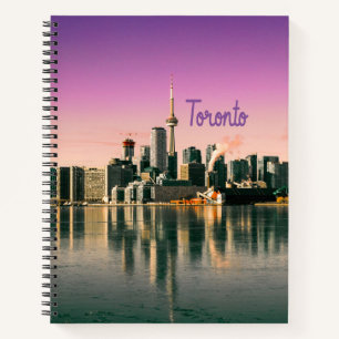 Toronto Hauptstadt Ontario Canada City Skyline Notizbuch