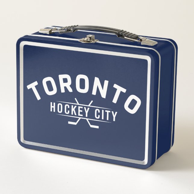 Toronto Hockey City - Blue Lunch Box (Vorderseite)
