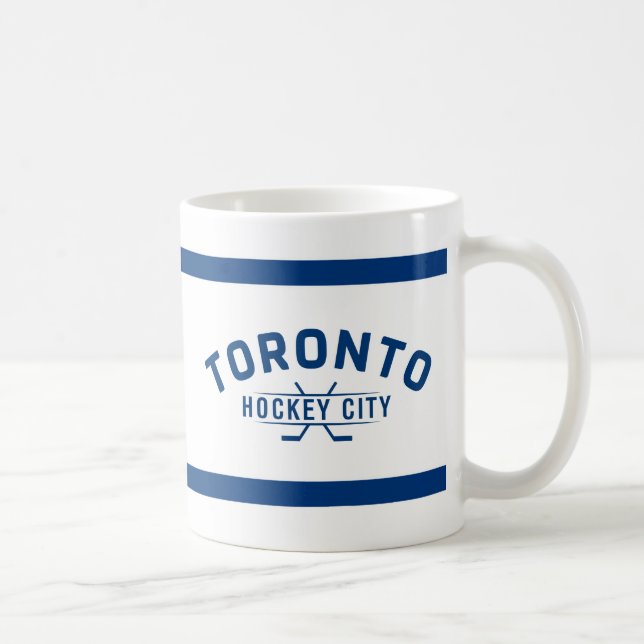 Toronto Hockey City Blue Stripes Tasse (Rechts)