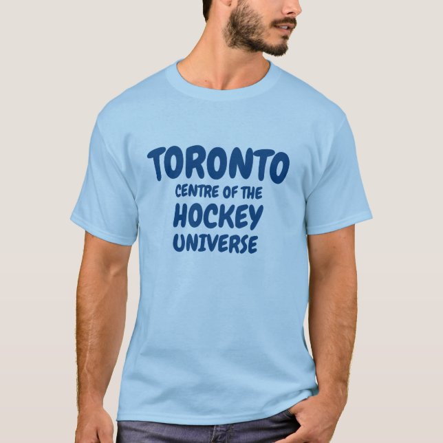 Toronto Hockey Krawatte-Dye T - SHIRT (Vorderseite)