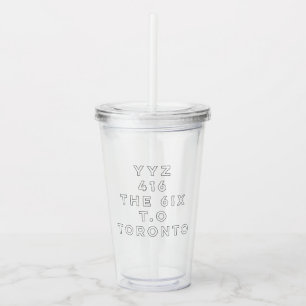 Toronto ist Zuhause - Tumbler Acryltrinkbecher