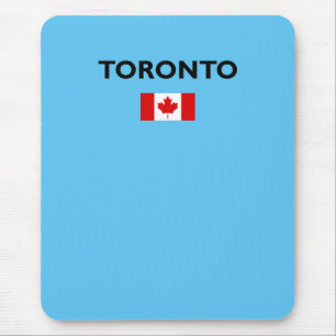 Toronto Kanada Kanadische Flagge Farbe Mousepad