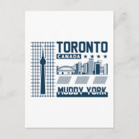 Toronto Kanada Urban Skyline Grafikdesign