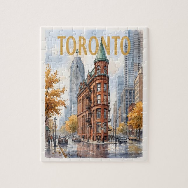 Toronto Kanada Vintage Reise (Vertikal)