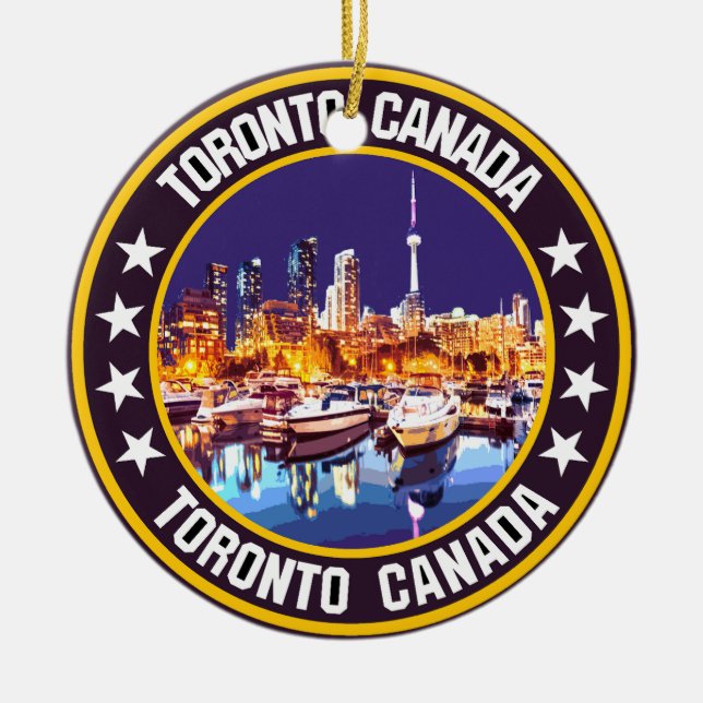 Toronto Keramik Ornament (Vorne)