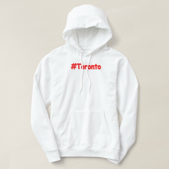 "#Toronto" Niedliches Design. Jetzt kaufen Hoodie (Design vorne)