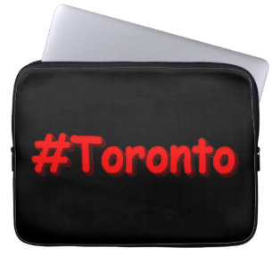 "#Toronto" Niedliches Design. Jetzt kaufen Laptopschutzhülle