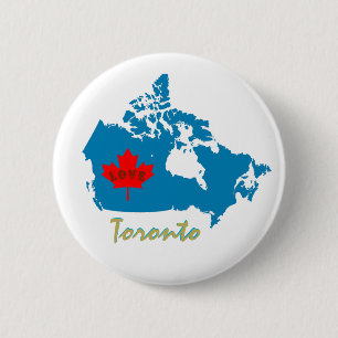 Toronto Ontario fertigen Kanada-Buttonknopf Button