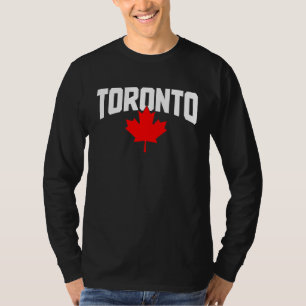Toronto Ontario Kanada Ahornblatt Kanadischer Stol T-Shirt
