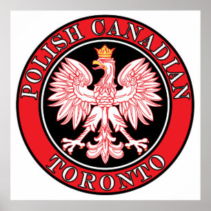 Toronto Polnischer Adler Poster