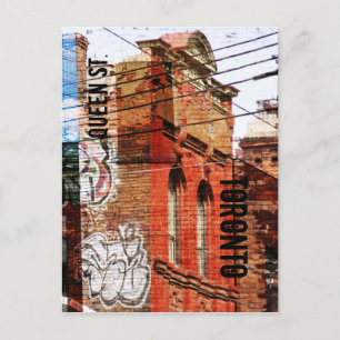 Toronto, Queen Street Power Linien Postkarte