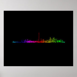 Toronto Rainbow Poster