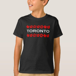 Toronto Red Aloha Bands Dark Color T-Shirt