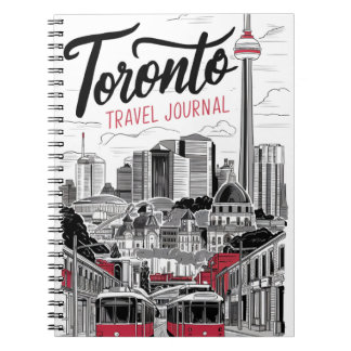 Toronto Reisejournal Notizblock