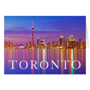 Toronto Skyline à Dusk