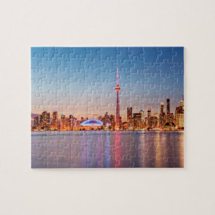 Toronto-Skyline bei Sonnenuntergang