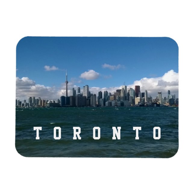 Toronto skyline fridge magnet (Horizontal)