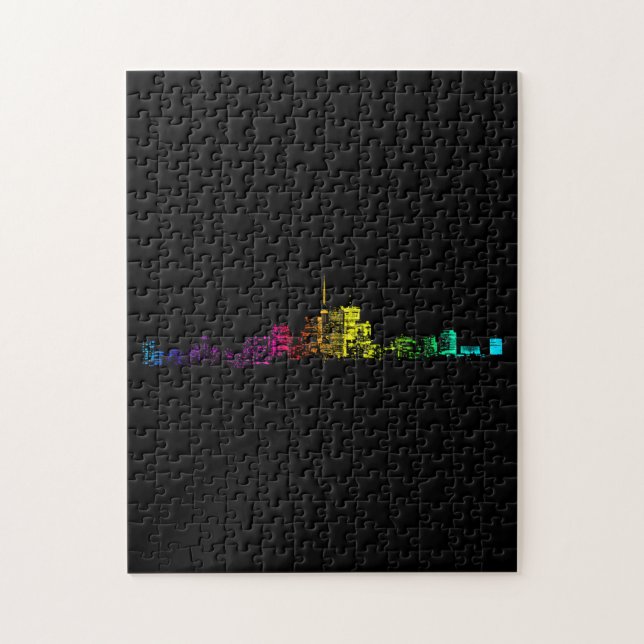 Toronto Skyline Gradient (Vertikal)