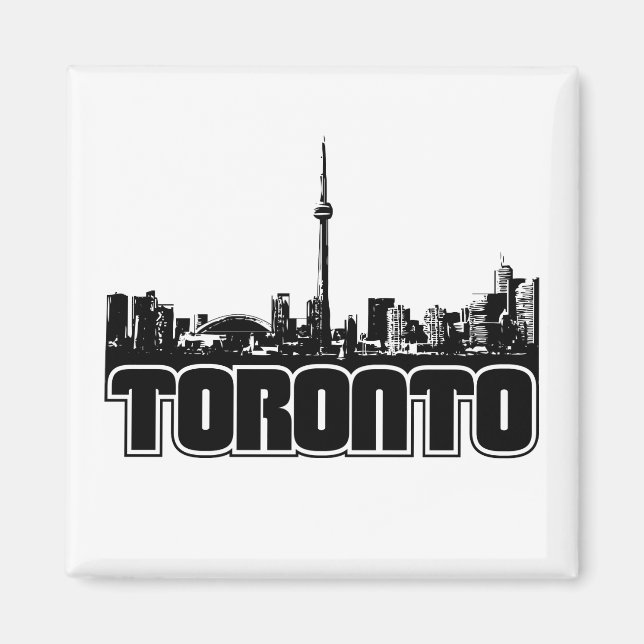 Toronto Skyline Magnet (Vorne)