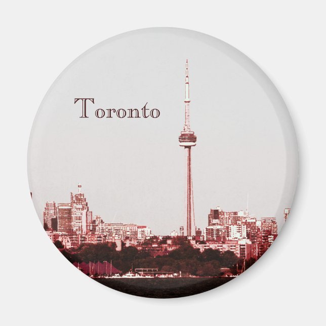 Toronto-Skyline-Magnet Magnet (Vorne)