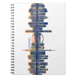 Toronto Skyline Notizblock