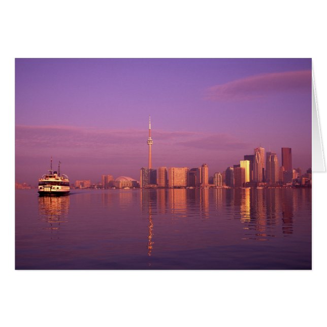 Toronto Skyline, Ontario, Kanada (Vorderseite (Horizontal))