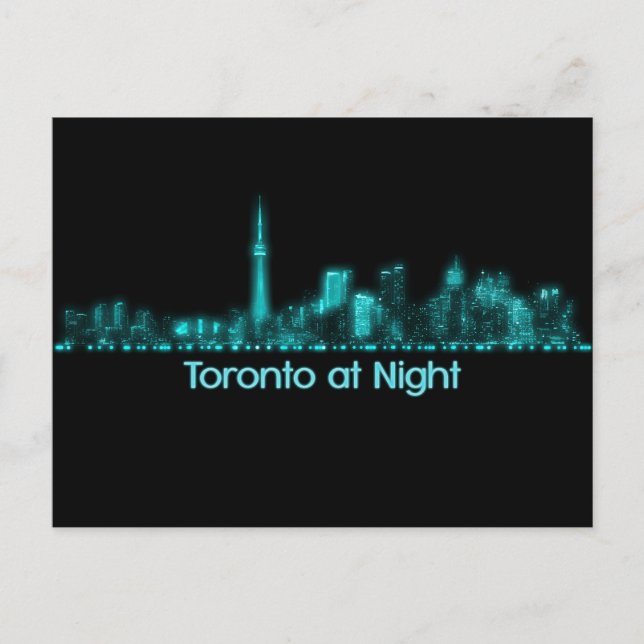 Toronto Skyline Postkarte (Vorderseite)