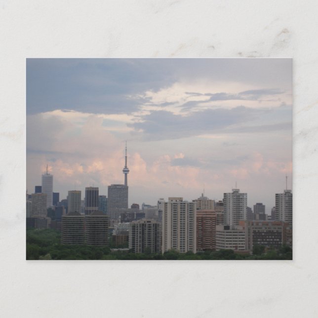 Toronto Skyline Postkarte (Vorderseite)