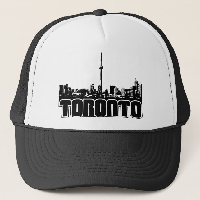 Toronto-Skyline Truckerkappe (Vorderseite)