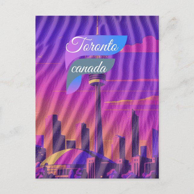 Toronto Travel Postcard, Canada Travel Postcard, Postkarte (Vorderseite)