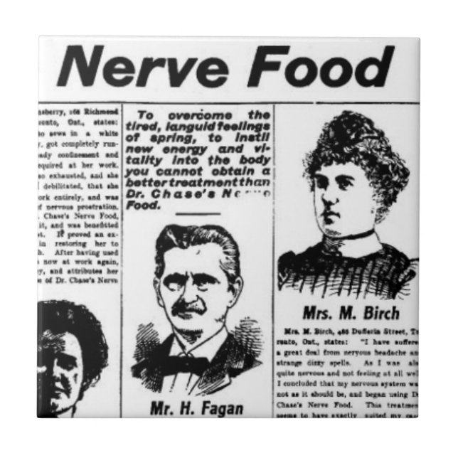 Toronto - Vintage Zeitung Fliese (Vorderseite)