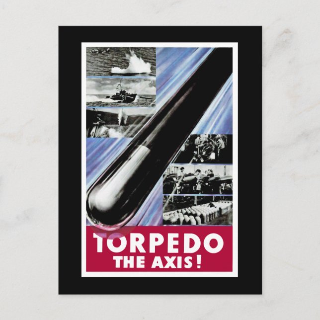 Torpedo Postkarte (Vorderseite)