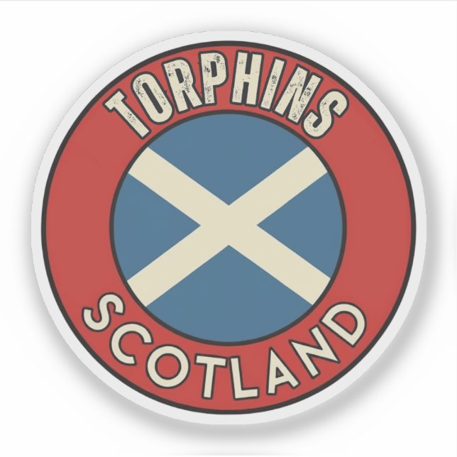Torphins, Schottland Aufkleber (Vorderseite)