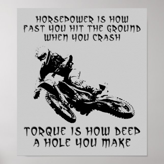 Torque Hole Dirt Biketour Poster (Vorne)