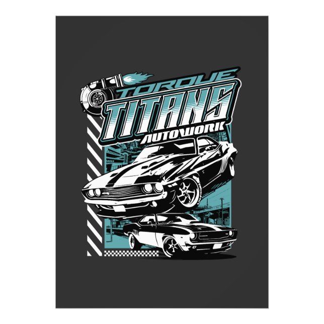 TORQUE TITANS AUTOWORKS - USA LEGEND CARS FOTODRUCK (Vorne)