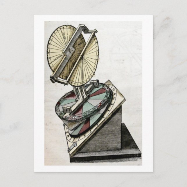 Torquetum Illustration Postkarte (Vorderseite)