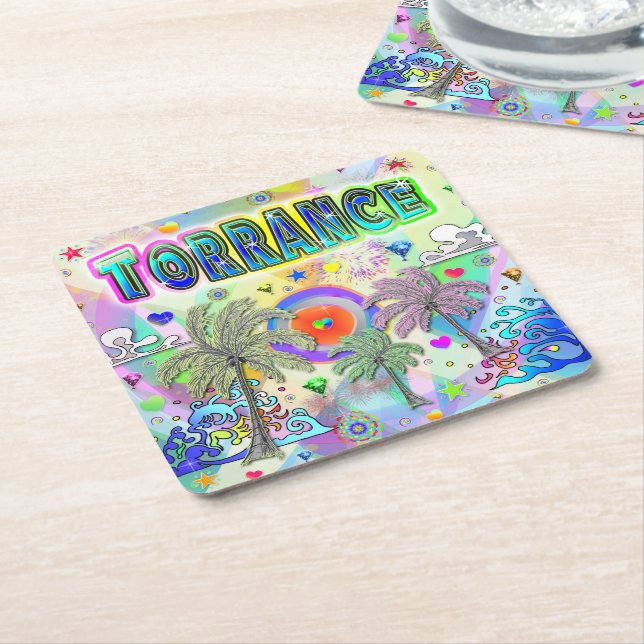 Torrance Deep Dream Untersetzer (angewinkelt)