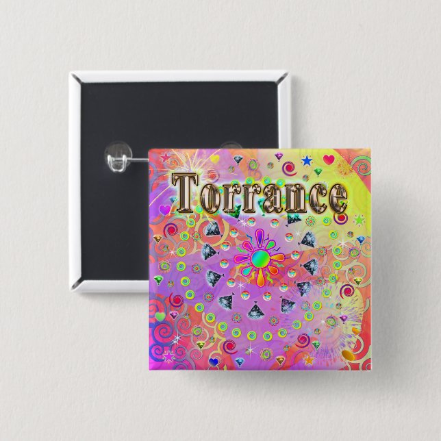 Torrance Lucky Golden Button (Vorne & Hinten)