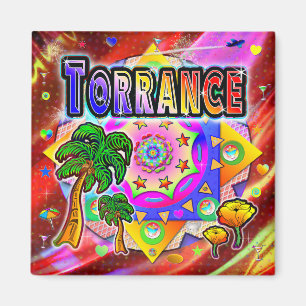 Torrance Tropical Friends Magnet