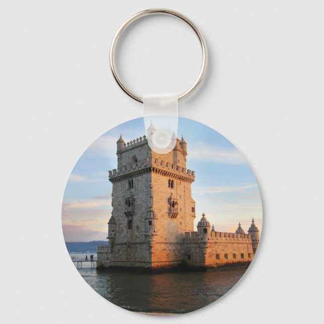 Torre de Belém - Belem Tower portugal Schlüsselanhänger (Vorderseite)