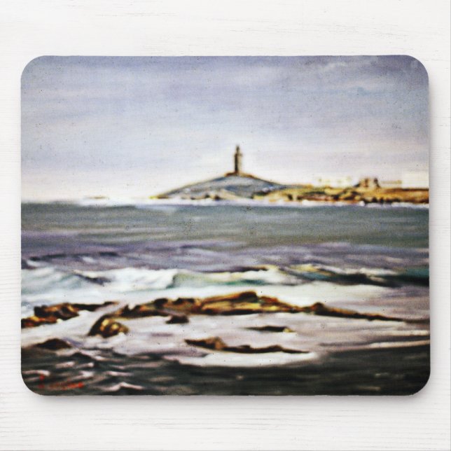 Torre de Hércules (A Coruña) Mousepad (Vorne)
