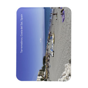 Torremolinos Beach, Costa del Sol, Spanien Magnet
