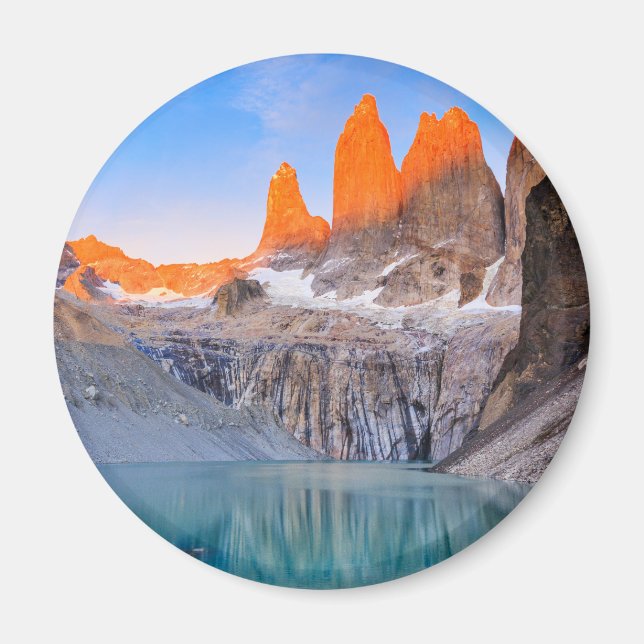 Torres del Paine Nationalpark, Chile Magnet (Vorne)