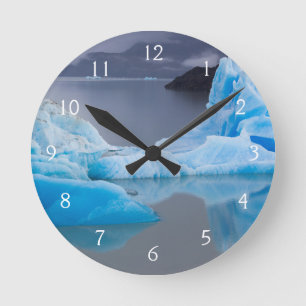 Torres del Paine Nationalpark, Gletschereis Runde Wanduhr