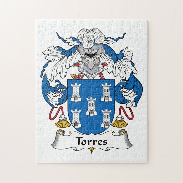 Torres Familienwappen (Vertikal)