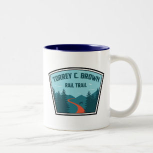 Torrey C. Brown Rail Trail Maryland Zweifarbige Tasse