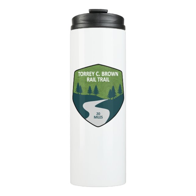 Torrey C. Brown Rail Trail Thermosbecher (Vorderseite)