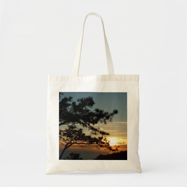 Torrey Pine Sunset I California Landschaft Tragetasche (Vorne)